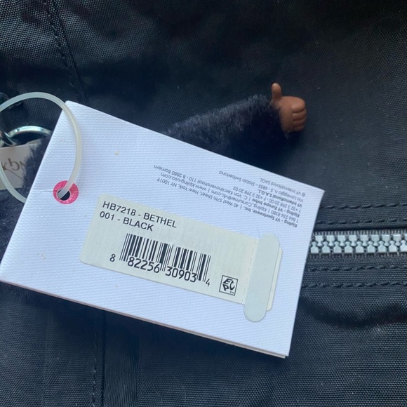 Kipling Bethle Black crossbody shoulder bag - Picture 13 of 13